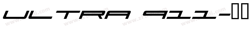 Ultra 911字体转换